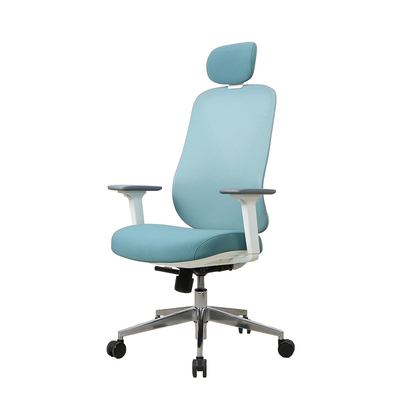 Leather Reclining Office Chair With Footrest PU Armrest BIFMA Standard